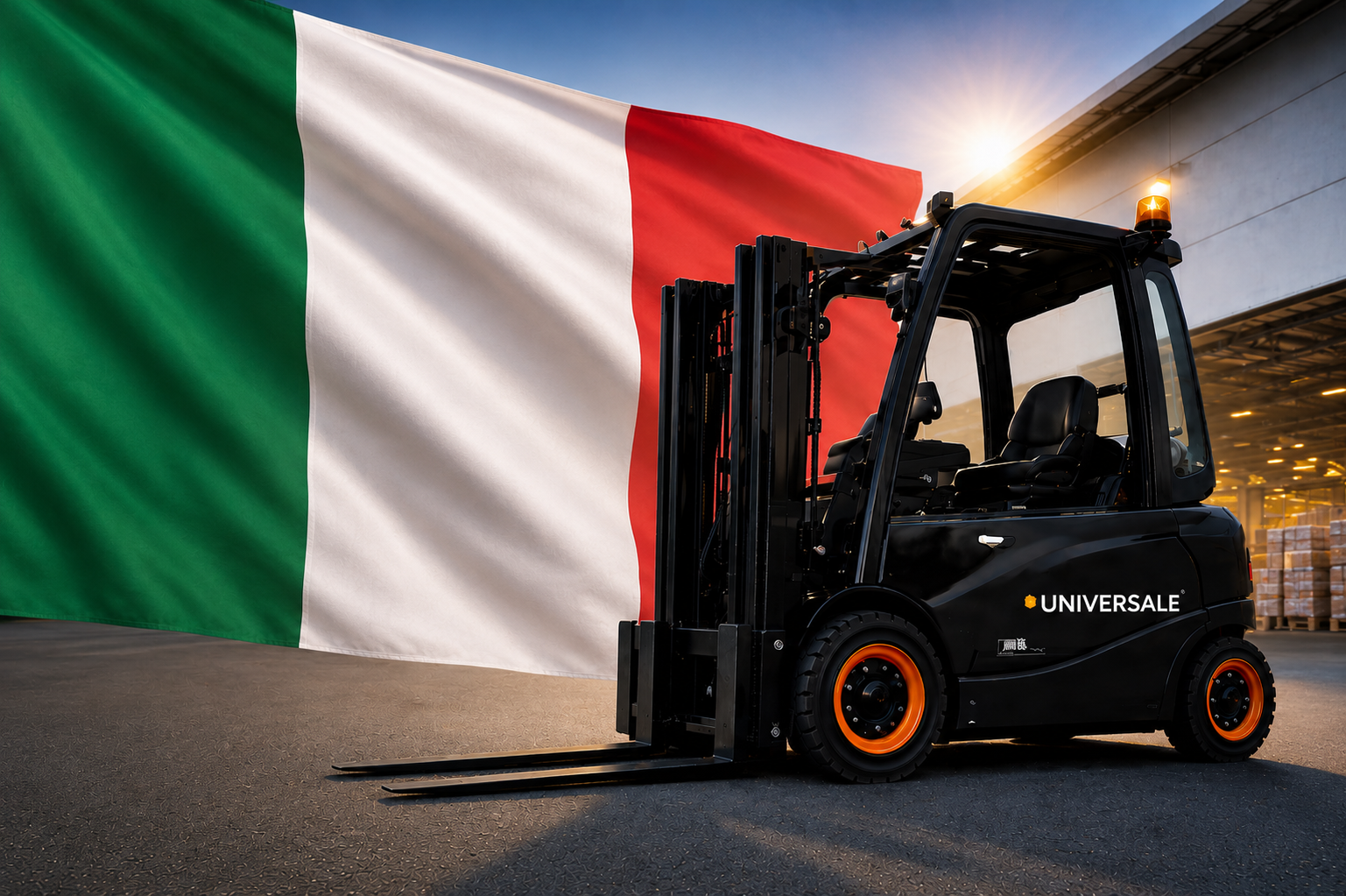 Theorie Flurförderzeuge (Italienisch) – Teoria per carrelli elevatori (muletti)